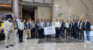 WWTFE delegation welcomed at hotel lobby